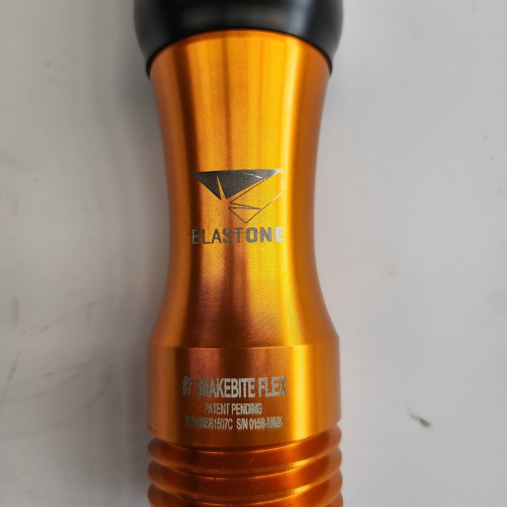 Blastone Sand Blasting Nozzle Blast One #7 Snakebite Flex Assembly With Silencer