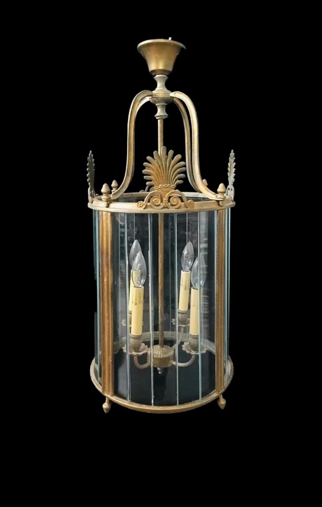 Round Cast Four-Light Lantern
