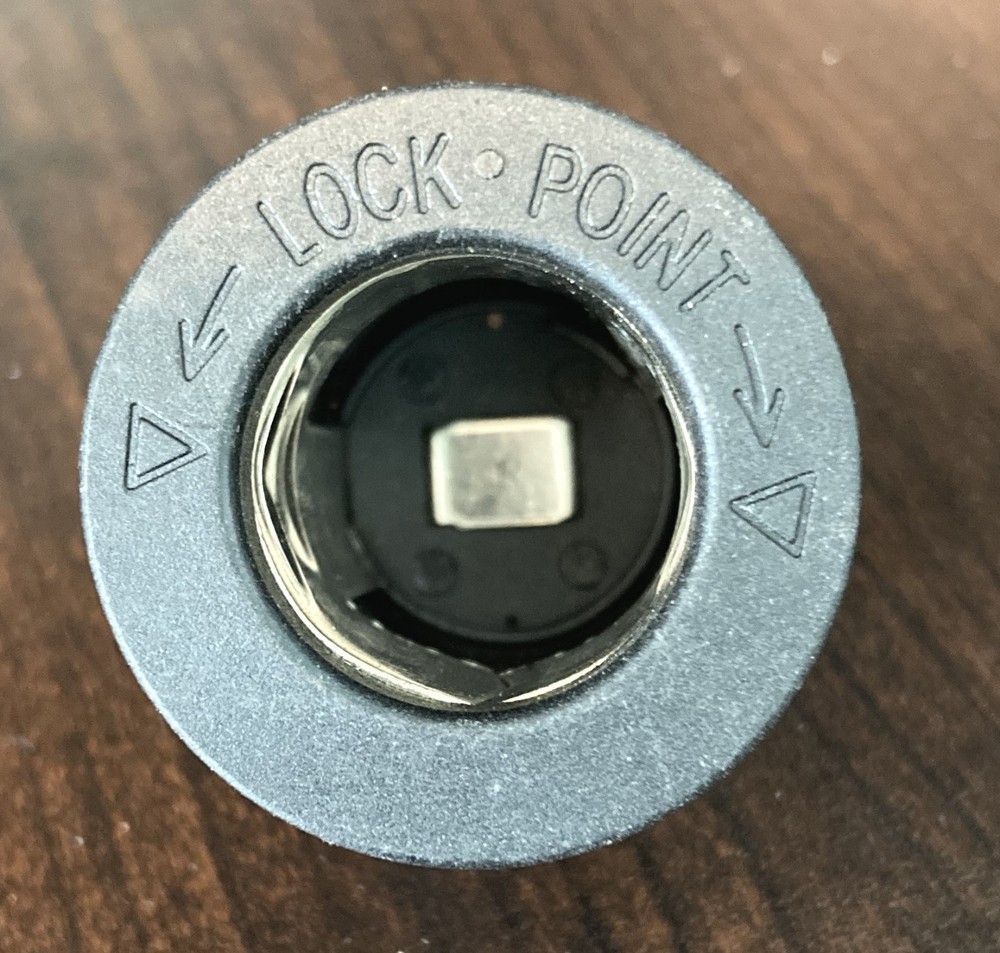 12-24 VOLT PANEL MOUNT AUTO LIGHTER SOCKET - EXCELLENT SELDOM USED CONDITION!