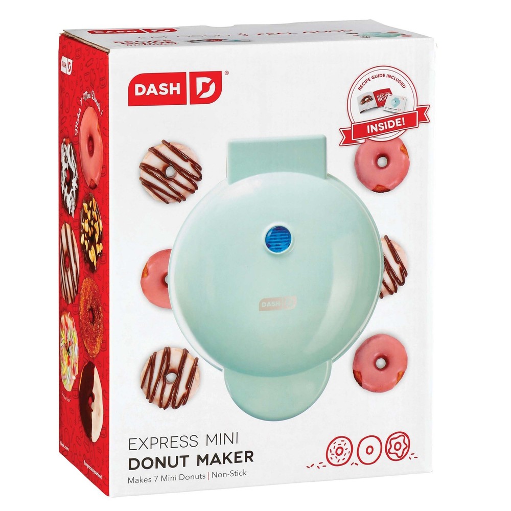 Dash Express Mini Donut Maker Machine Nonstick Electric Compact Kitchen