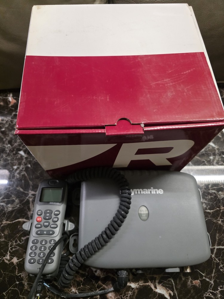 Raymarine Ray240 VHF Handset Mic E45009 - Fully Tested Includes Ray240 Module!