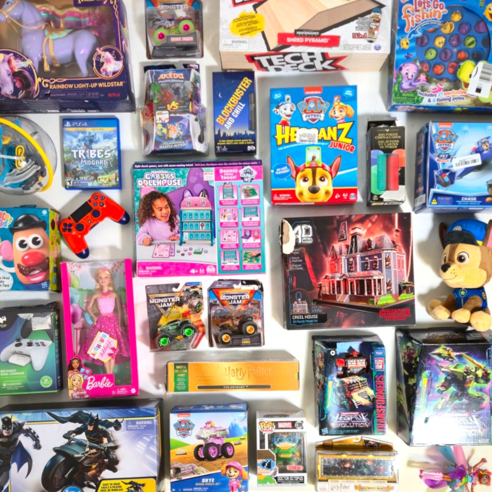 Mystery Box Jam Packed Full of Brand Name Toys | Over $300 Retail in Huge Box!
