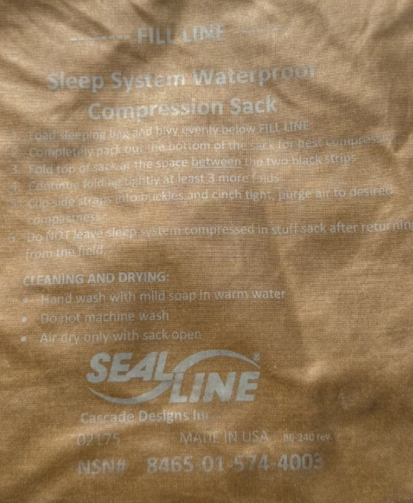 USMC 5-Piece 3 Season & Extreme Cold Sleep System Sleeping Bag w/ Bivy & Sacks