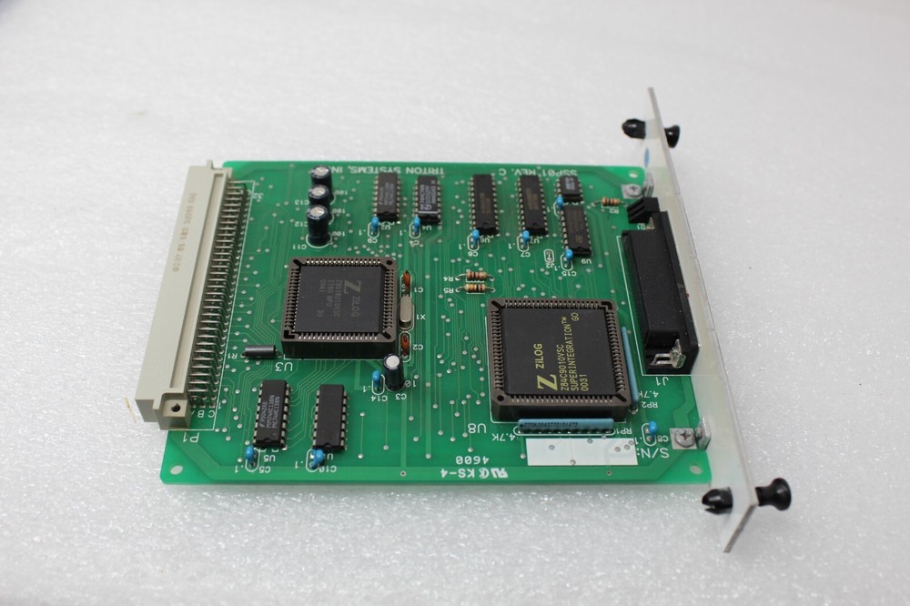 TRITON SYSTEMS CPU CONTROLLER MODULE PLC SSP01 REV. C 9600-2001