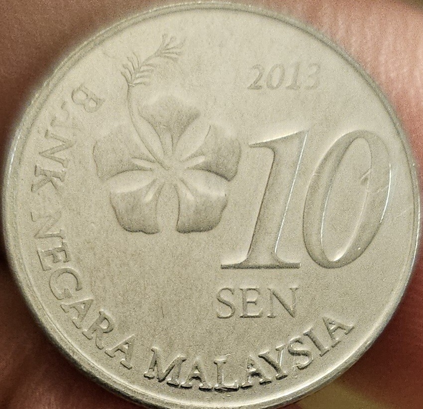 Malaysia 10 Sen 2013 XF