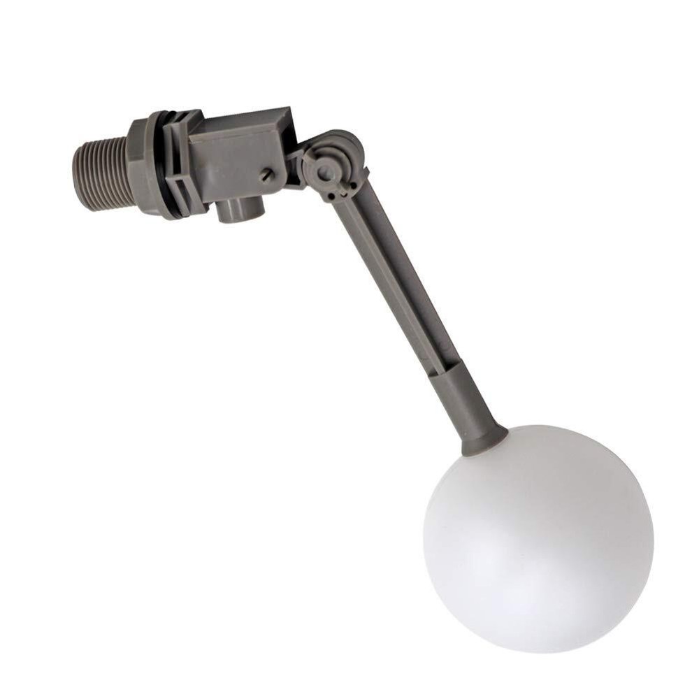 MACGOAL Water Float Valve with Adjustable Arm Grey Float Ball Valve 3/4 Float...