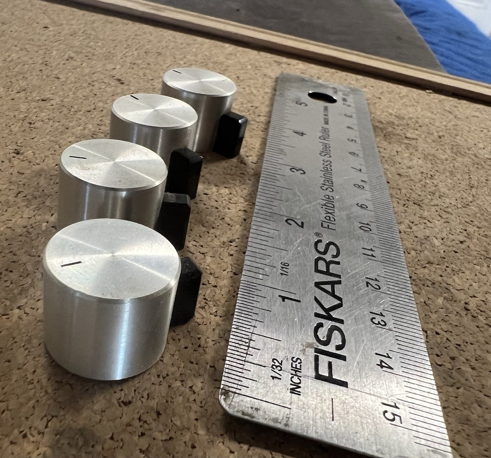 Vintage Pioneer CS Series Speaker Crossover Control Knobs