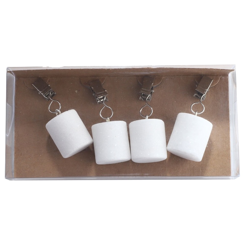 4Pcs Tablecloth Weights Modern Metal Clip Clamp Replaceable Elegant Durable New