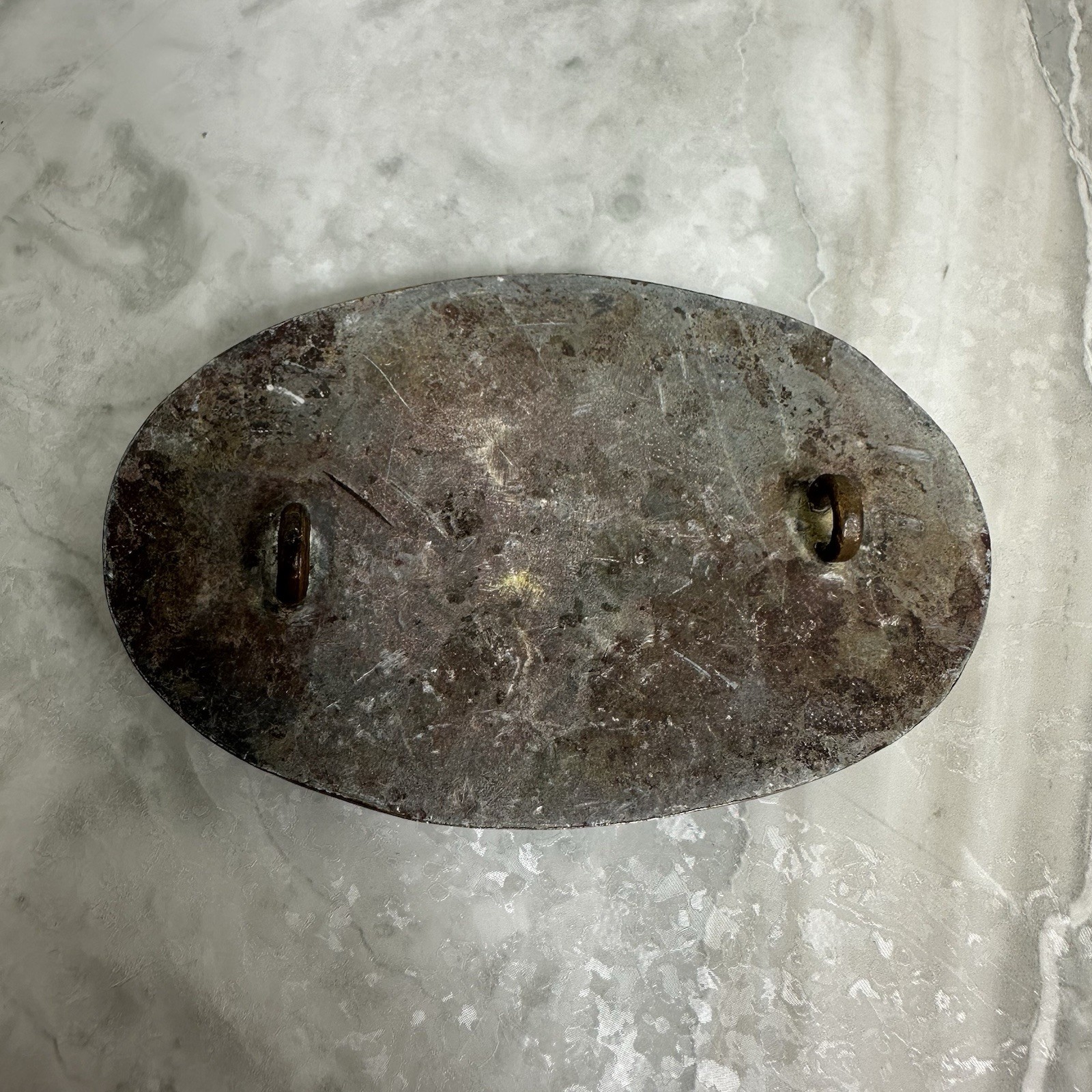 Confederate Soldier “CS” Box Breast Plate Replica