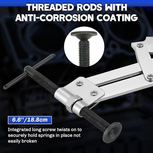 Universal 8-Inch Valve Spring Compressor Tool for Automotive Engine Valve Spring
