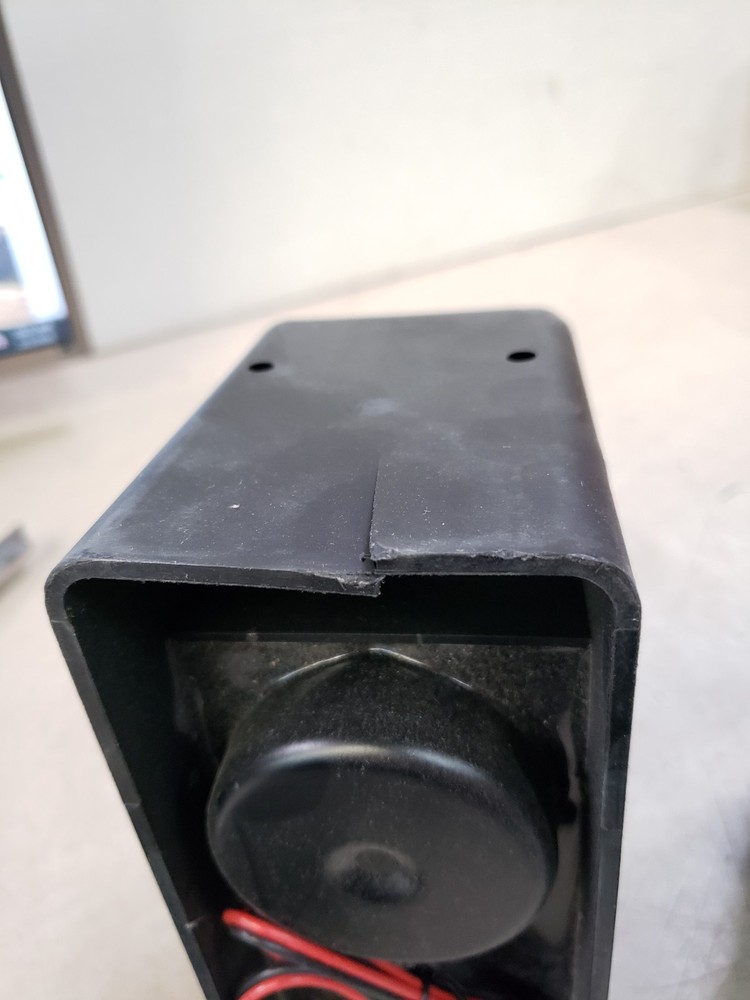 Ecco EA7070 Back Up Alarm Surface Mount, Multi Frequency, 107 Db, 12 24 Volt