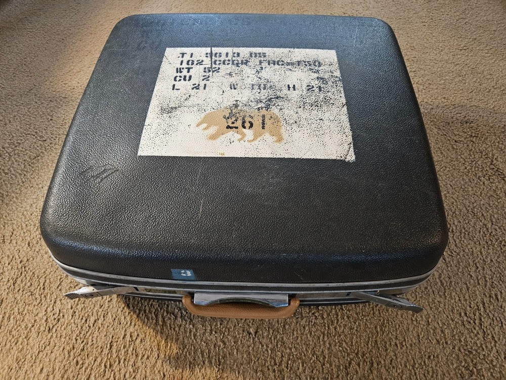 Samsonite case for Collins 30L-1 Linear Amp