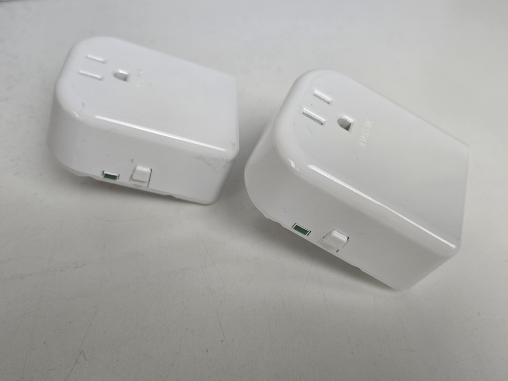 (2) Centralite ZigBee HA Lamp Module Smart Plug Type B 120V White Status LED