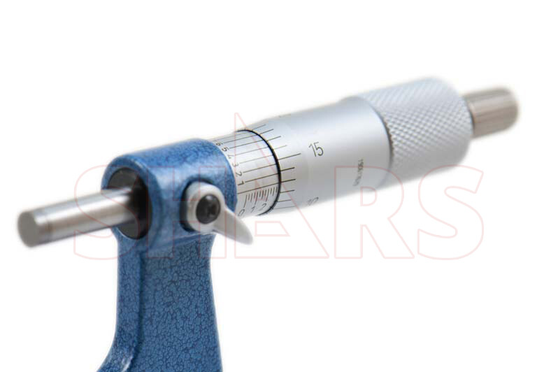 1-2" PRECISION BALL MICROMETER .0001 CARBIDE THICKNESS !}