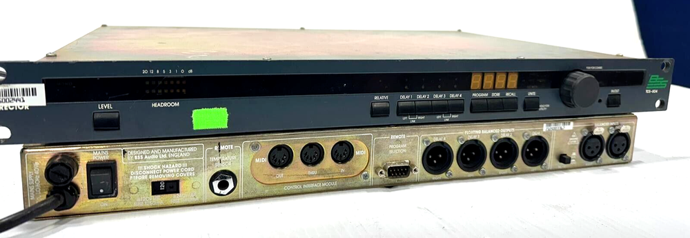 BSS TCS-804 DUAL TIME CORRECTOR DIGITAL DELAY (One)(TRUEHEARTSOUND)