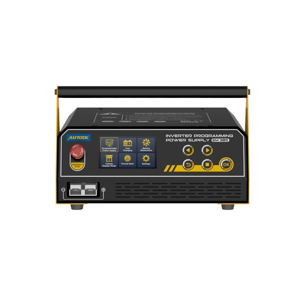 Programming ECU Emergency Power Supply Voltage Stabilizer Battey Charger Starter