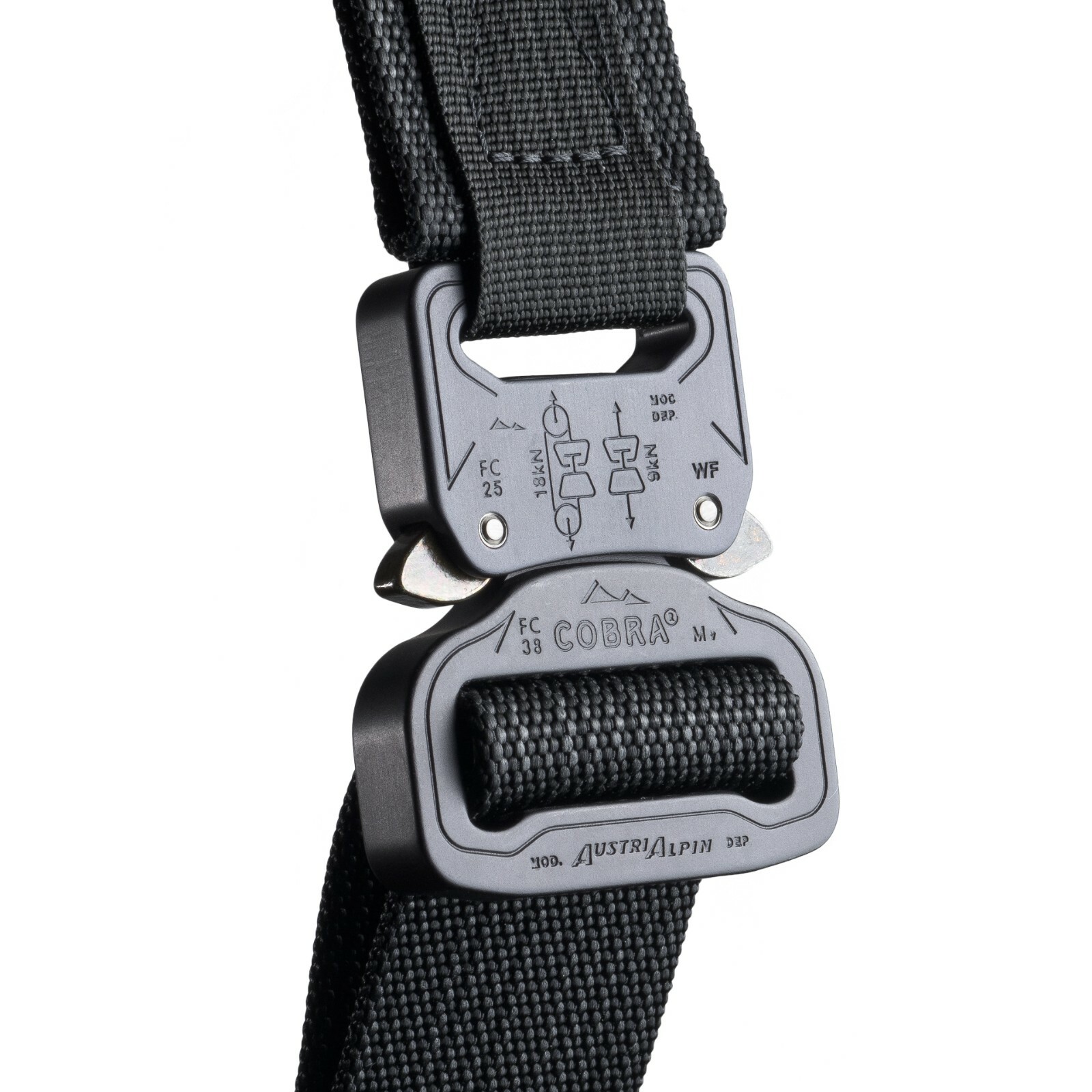 Blue Alpha 1.5" Hybrid COBRA® EDC Belt - Black, Gray, Brown, OD Green **NEW**