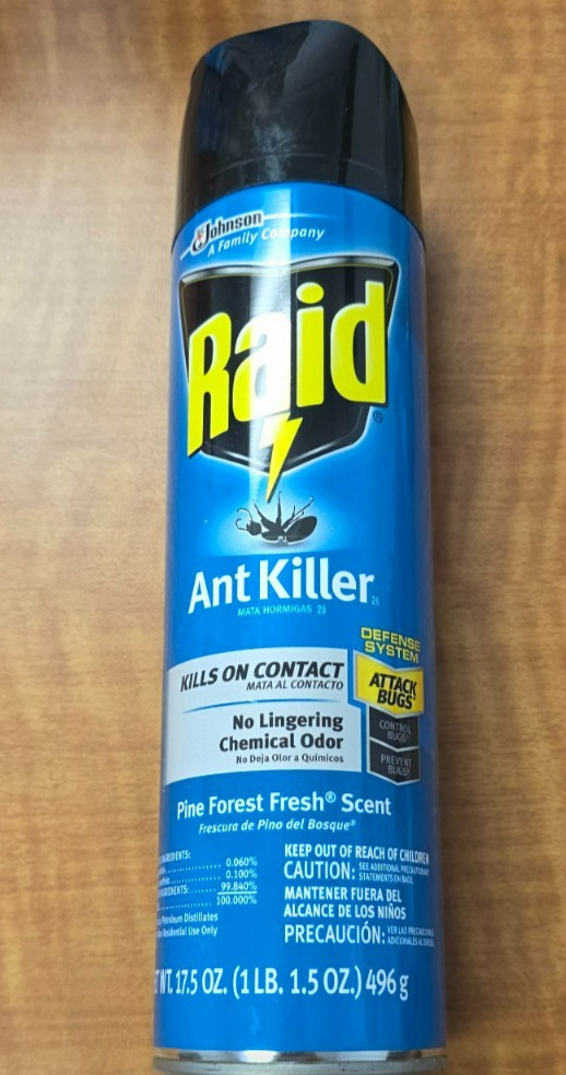 6 Cans Raid Ant and bug Killer 26 pine forest scent Spray Cans 17.5 oz (6-pack)