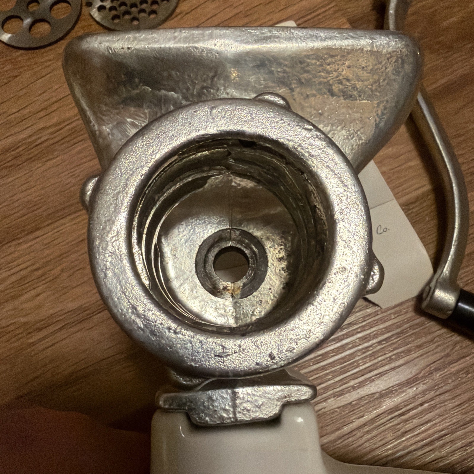 Chop-Rite MFG #1 Meat & Food Chopper Clampless Counter Top Tool In Box USA Made