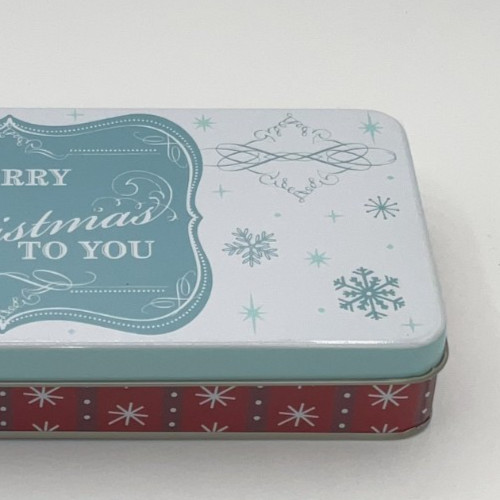 Christmas Cookie Candy Tin
