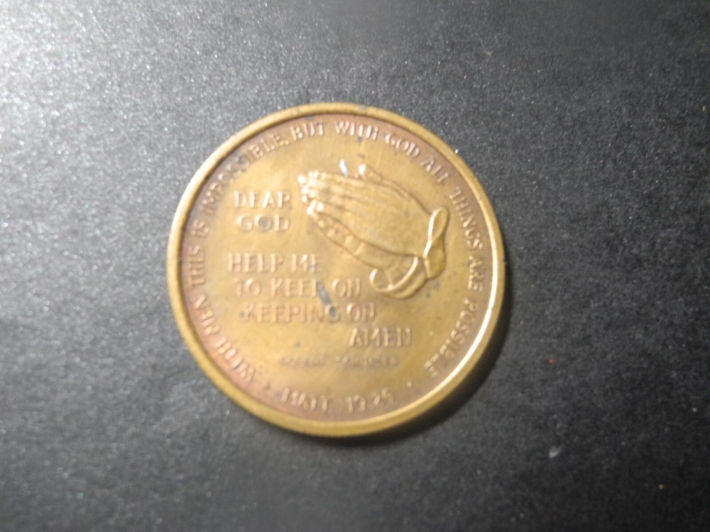 RELIGIOUS TOKEN- ROBERT SCHULER- IT MIGHT BE POSSIBLE