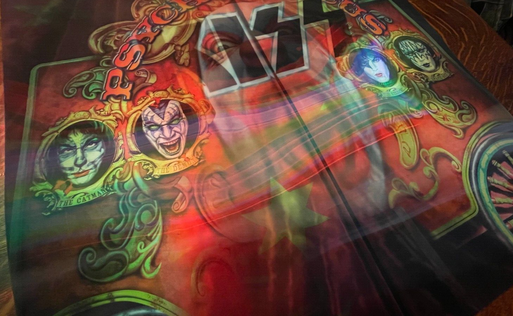 24 X 24" 3D LENTICULAR POSTER~ KISS~ PSYCHO CIRCUS~ RARE SIZE