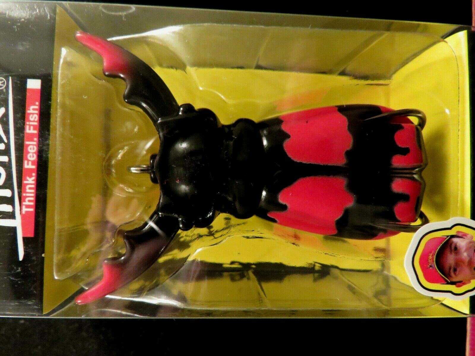 Molix Mike Iaconelli Supernato Beetle Topwater SBEE-221 Red Stripes Lure 5/8oz