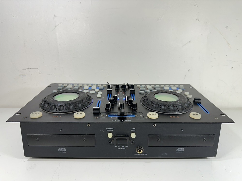 Technical Pro DMXP6 Double CD Mixer with USB, Scratch and BPM ~ Partially Works