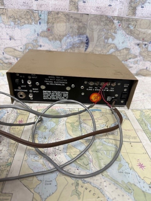 Raymer #797-10 10 Watt Solid State Amplifier - Trutone Electronics.