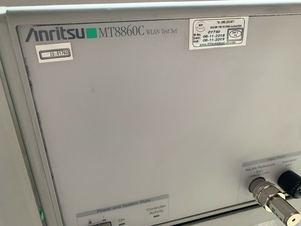 Anritsu MT8860C WLAN Test Set with Rack Mount - RF Wireless