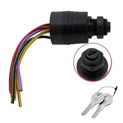 Boat Ignition Switch with Key Replacement for Mercury, Replace Boat 87-88107A5