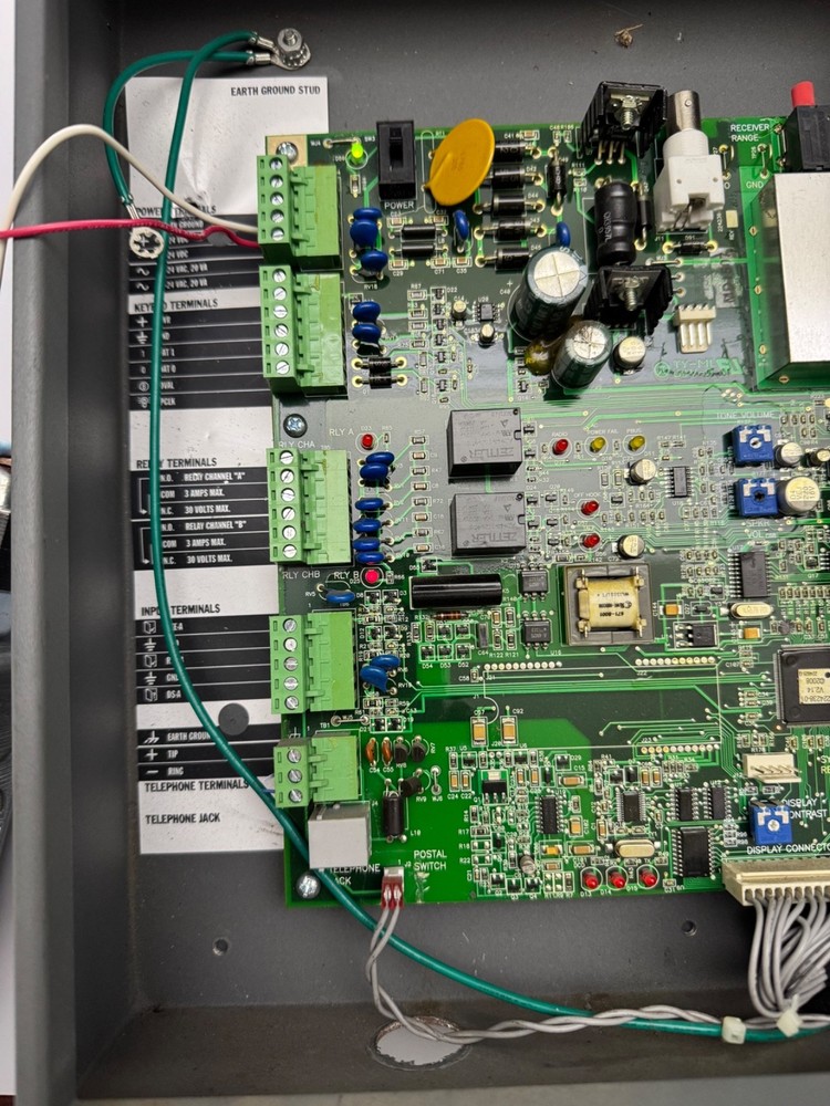 Linear AE500 Telephone Entry System Control Panel Access Gate Door Controller