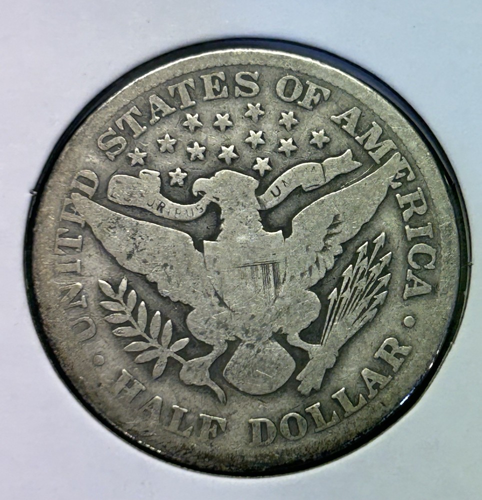 1904 Barber Half Dollar 50c