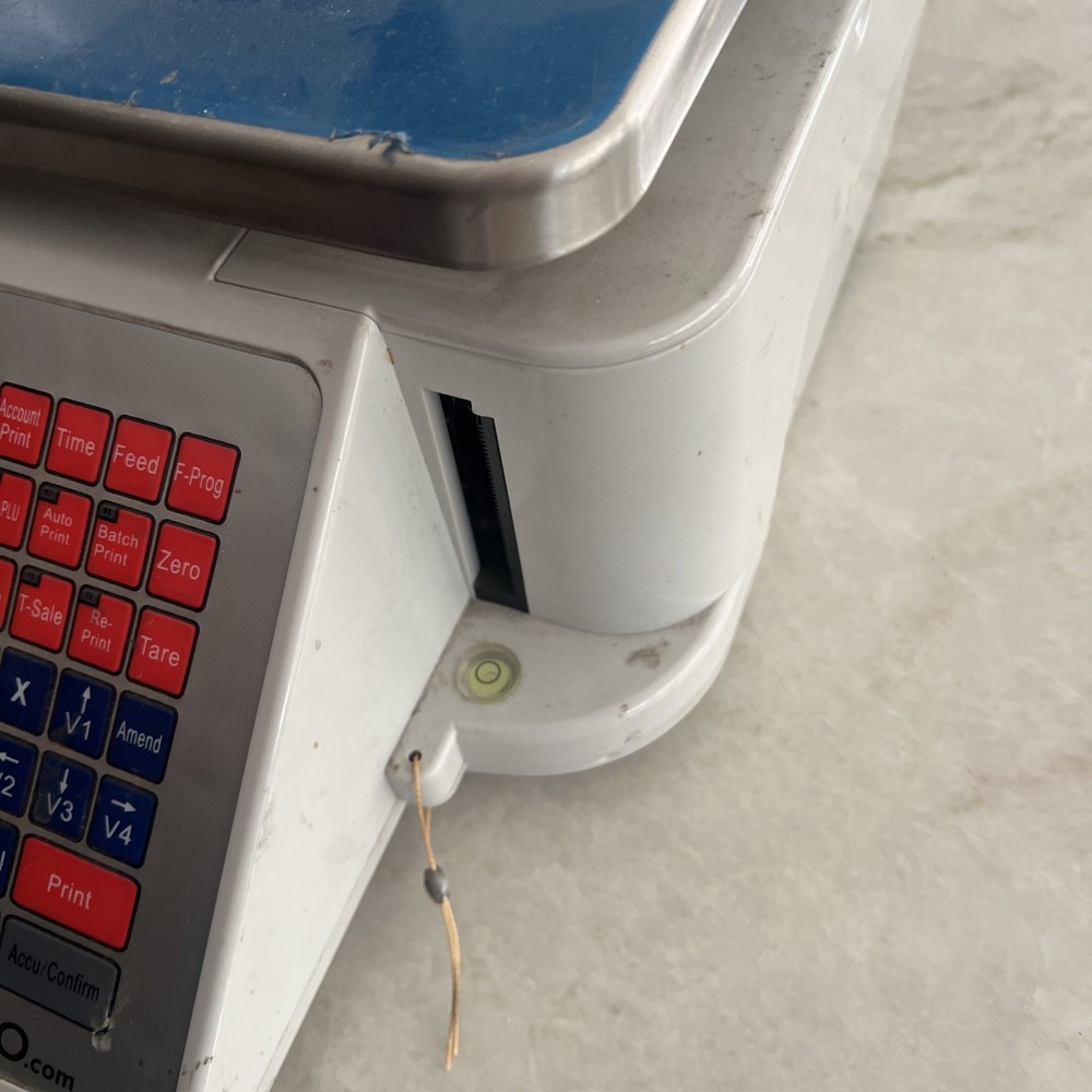 Detecto DL1060P - Price Computing Scale with Integral Printer - Silver