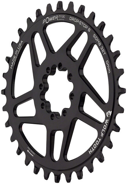 Wolf Tooth Elliptical Direct Mount Chainring - 32t, SRAM Direct Mount, Drop-Stop