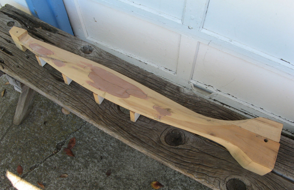 WOOD AIRPLANE PROPELLER MASTER PATTERN-one blade for 6ft -Prototype Forming Jig
