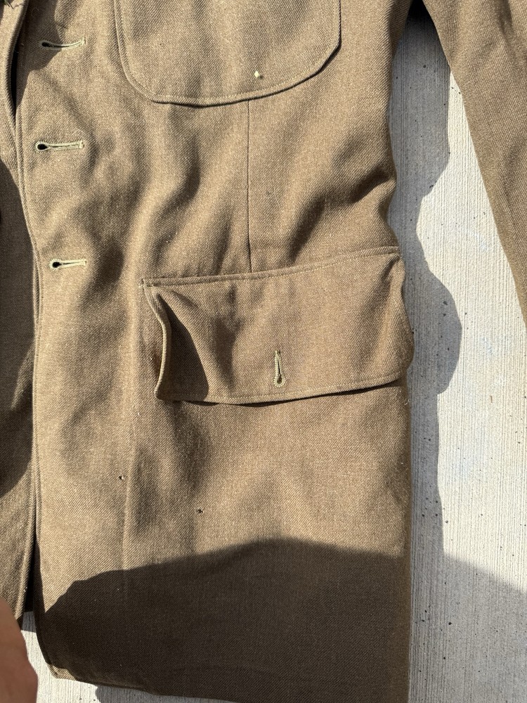 Old WW2 era US Army Dress Uniform Jacket Air Force 14th