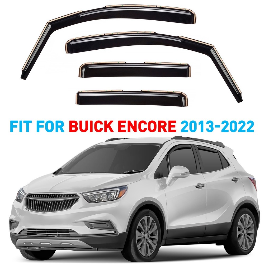 Rain Guards Vent Visors Shade for 2013-2022 Buick Encore