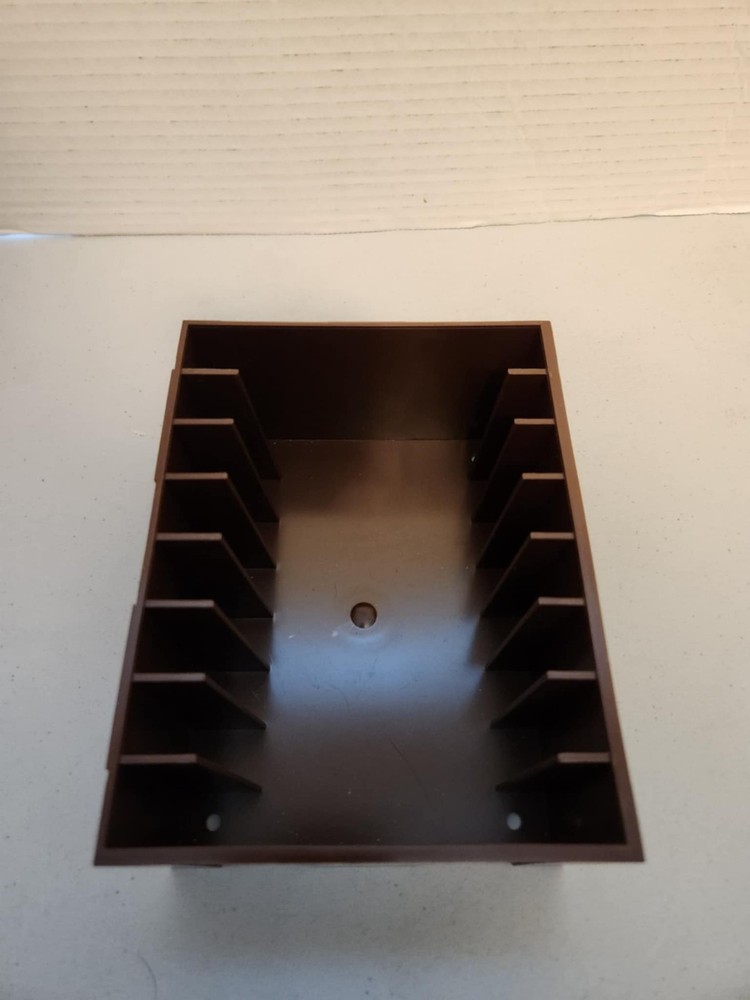 Vintage Retro Add n' Stac” Cassette Storage Unit Interlocking
