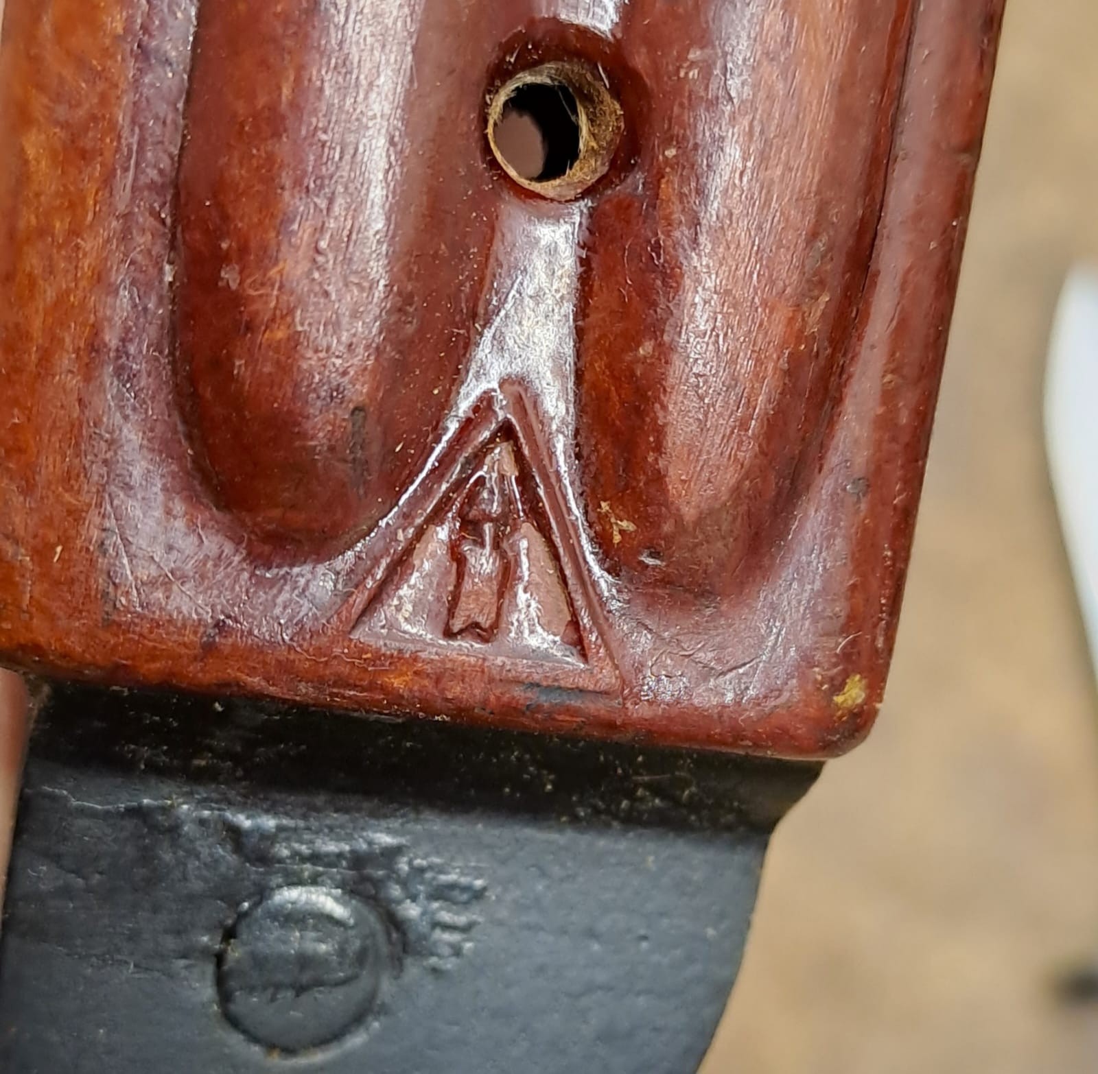 Soviet army 6h4 fixed blade knife. Izhevsk made one. Refurbished.