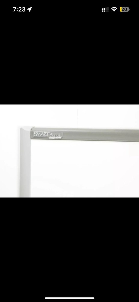 SMART Board SB680 77" Interactive Whiteboard. W/ Mounting Bracket