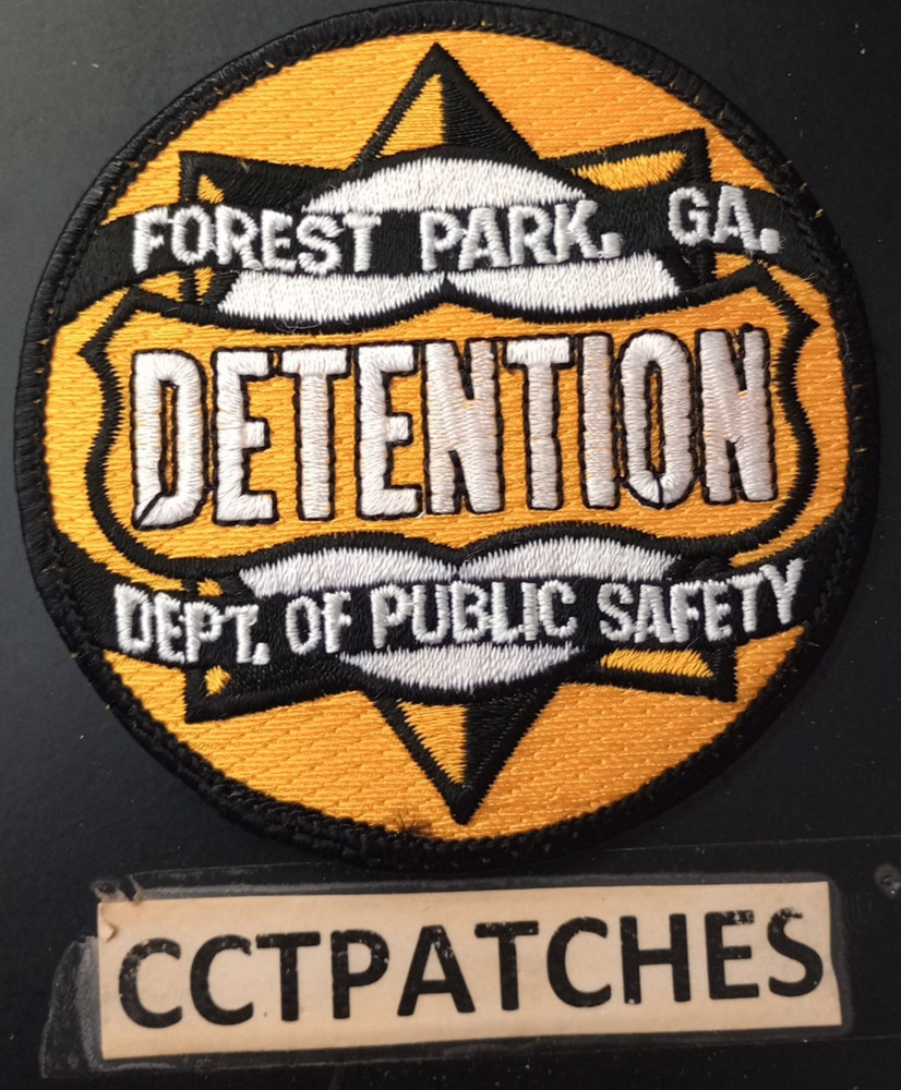 FOREST PARK, GEORGIA DETENTION SHOULDER PATCH GA