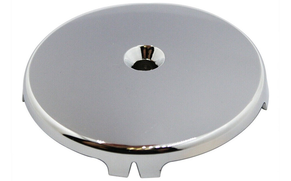 Single Hole Overflow Plate with Conversion Bracket for Bathtub Drain 89052