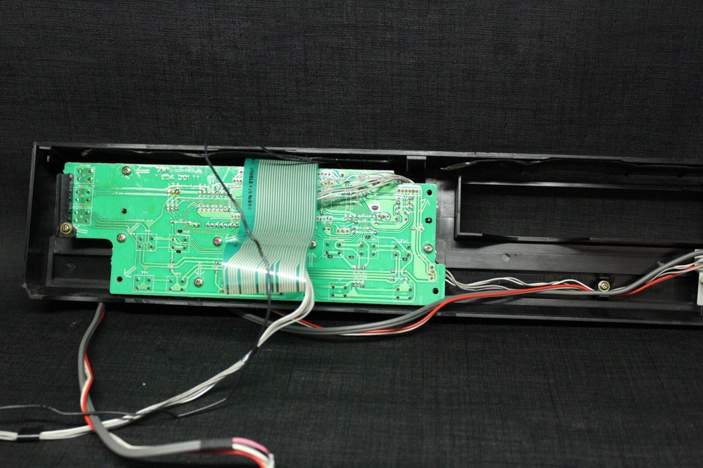 Authentic Sony CDP-350 CD player Front Panel Face plate screen w/ electronics