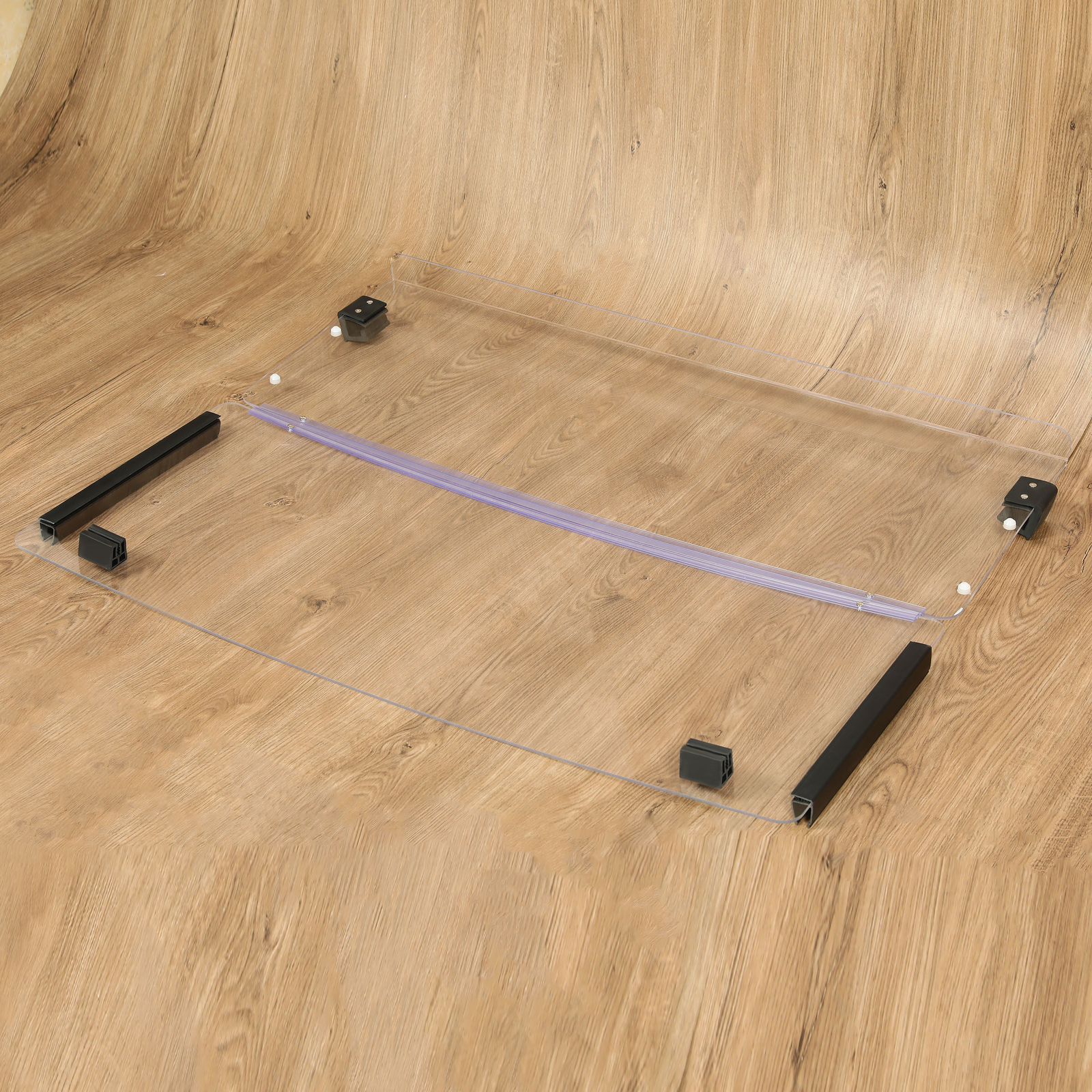 Clear Fold Down Golf Cart Windshield for EZGO Marathon 1986-1994.5