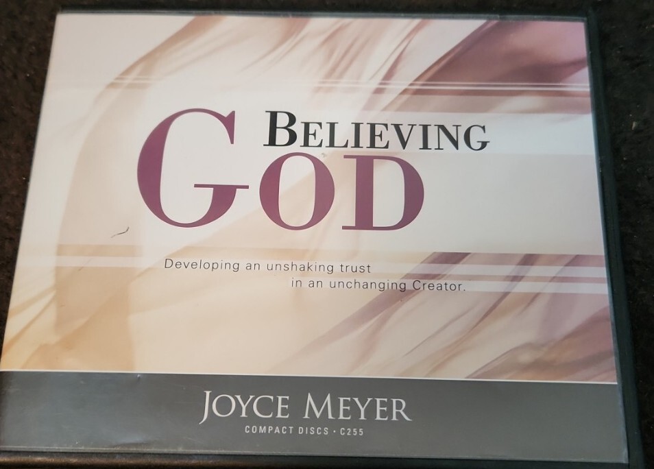 Believing GOD by Joyce Meyer 4 CDs