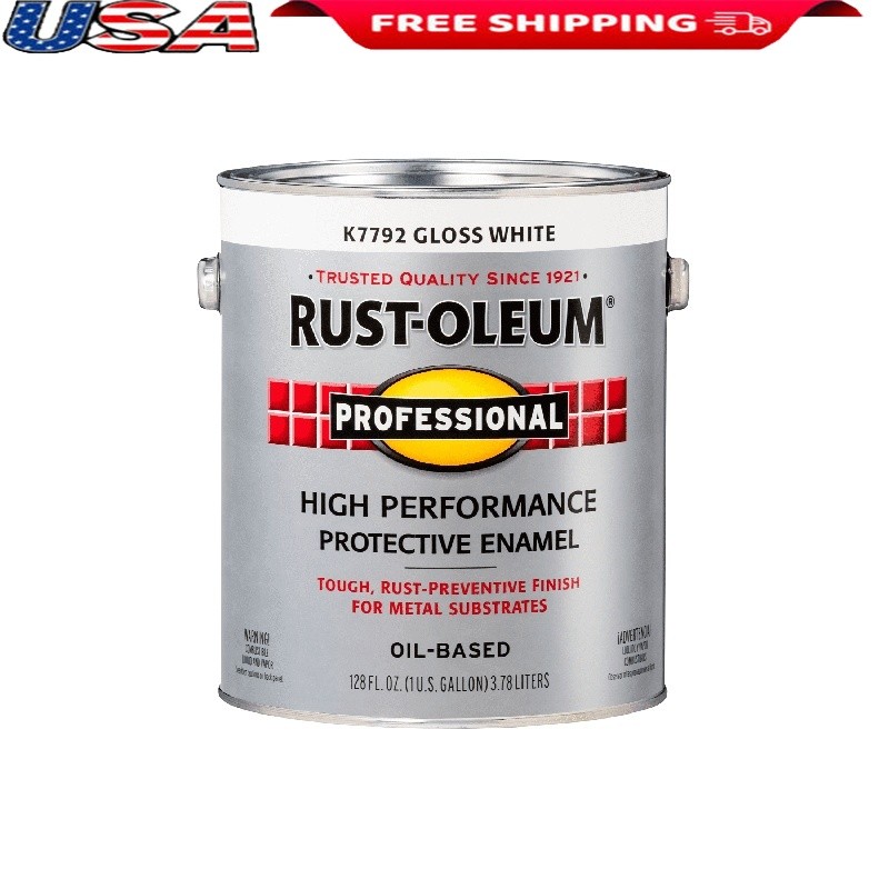 High Performance Protective Enamel Oil Based Paint Multi Surface Coverage Gallon
