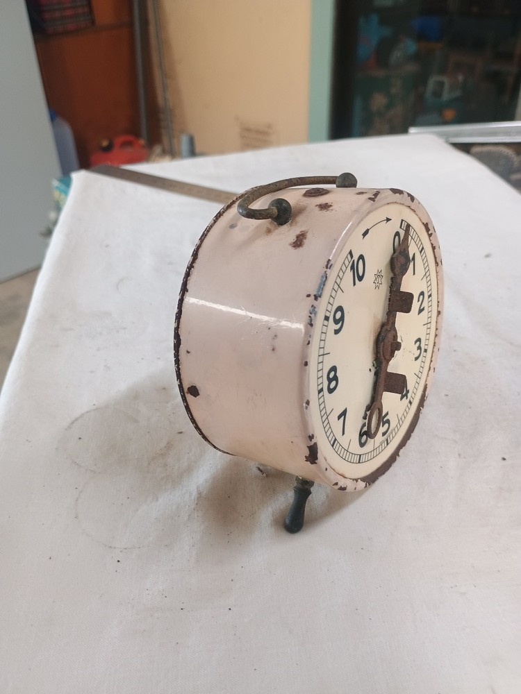 Antique Vintage Junghans Kitchen 10 Minute Timer Clock