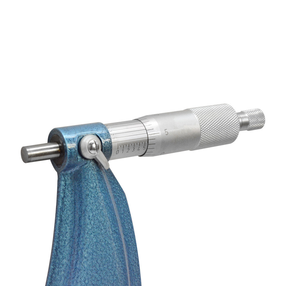 9-10'' Solid Metal Frame Outside Micrometer 0.0001" Graduation With Case