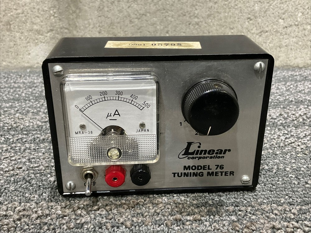 LINEAR CORPORATION 76 TUNING METER FOR DELTA 3 DOOR CONTROL TRANSMITTERS 222